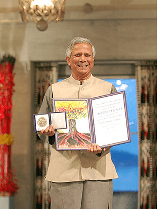 Portrait of Professor Muhammad Yunus
