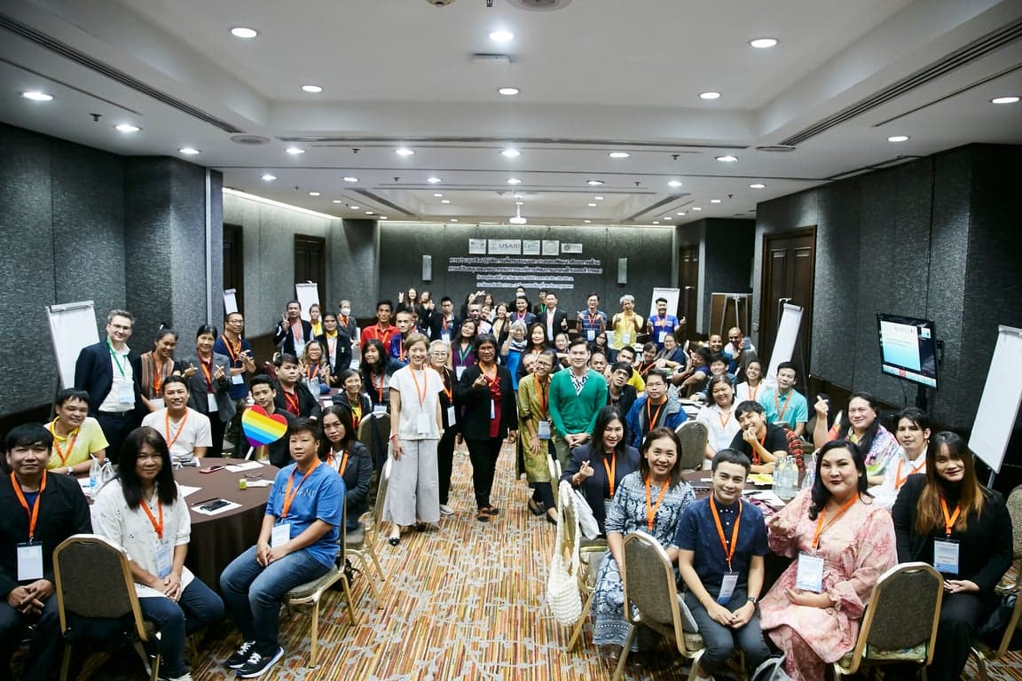 Yunus Thailand holds a workshop with the Thai NGO Coalition on HIV/AIDS to review capacity needs assessment support future planning