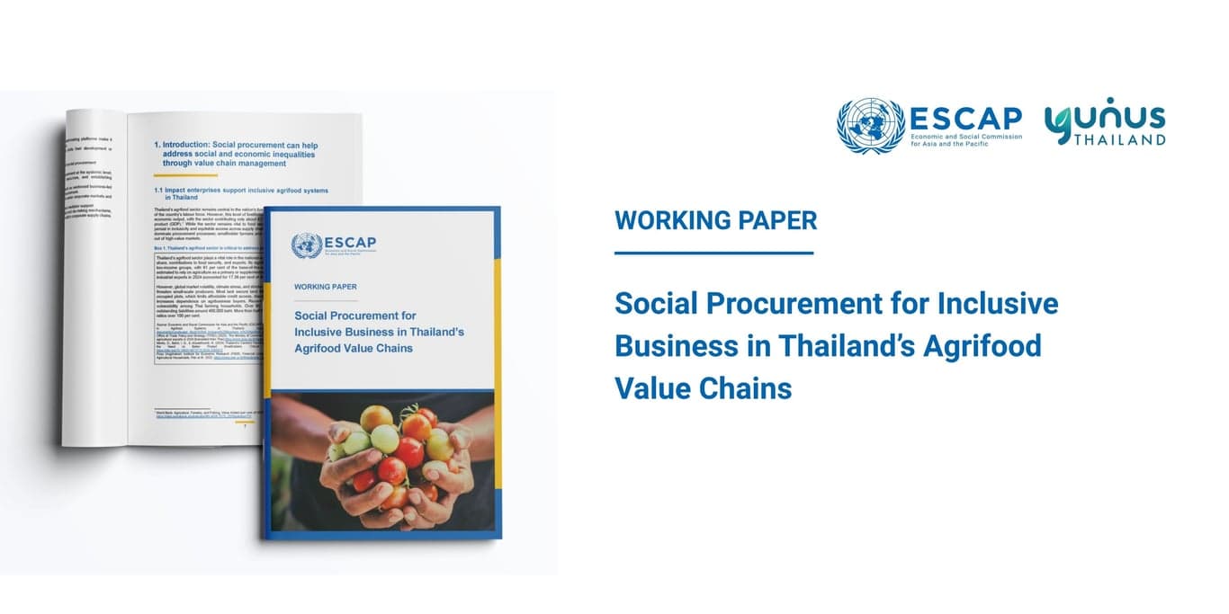 Social Procurement as a Driver of Inclusive Business in Thailand’s Agrifood Sector