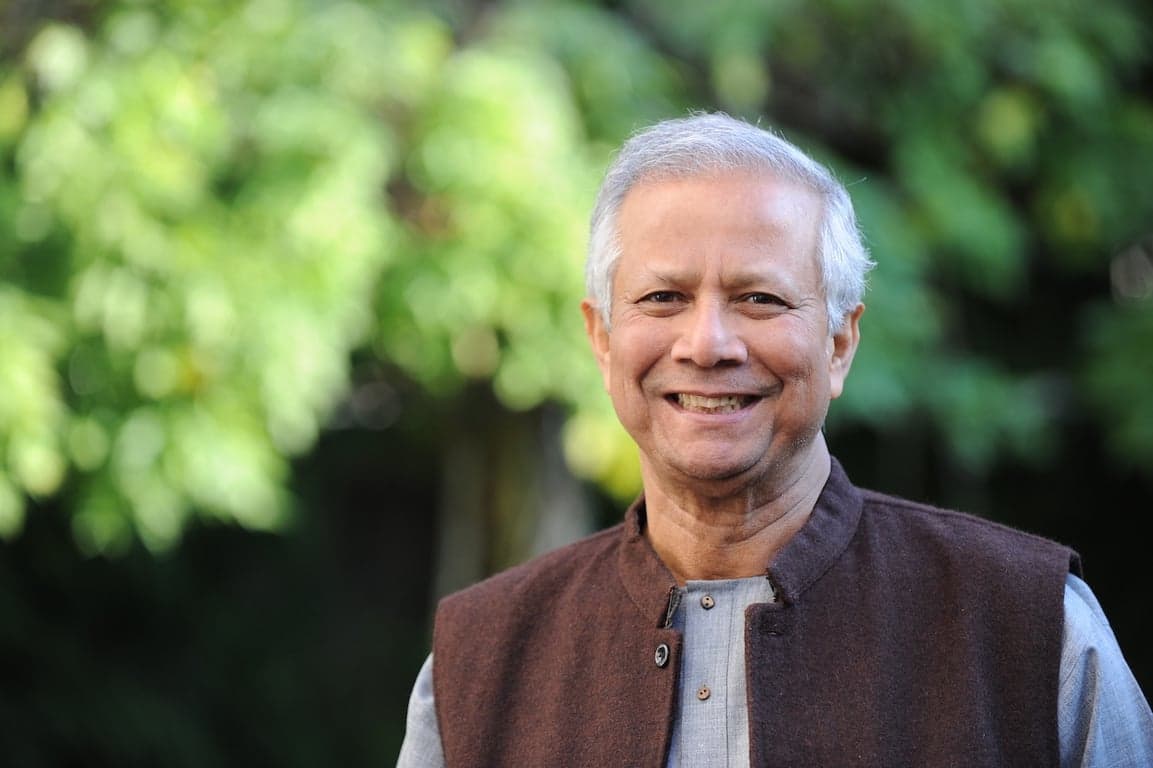 Portrait of Prof. Muhammad Yunus