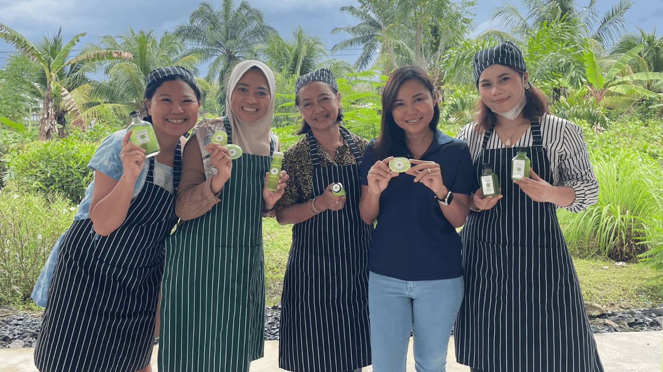 A 6-month incubation program for 60 women entrepreneurs from rural communities in the conflict-affected Southern Border Provinces