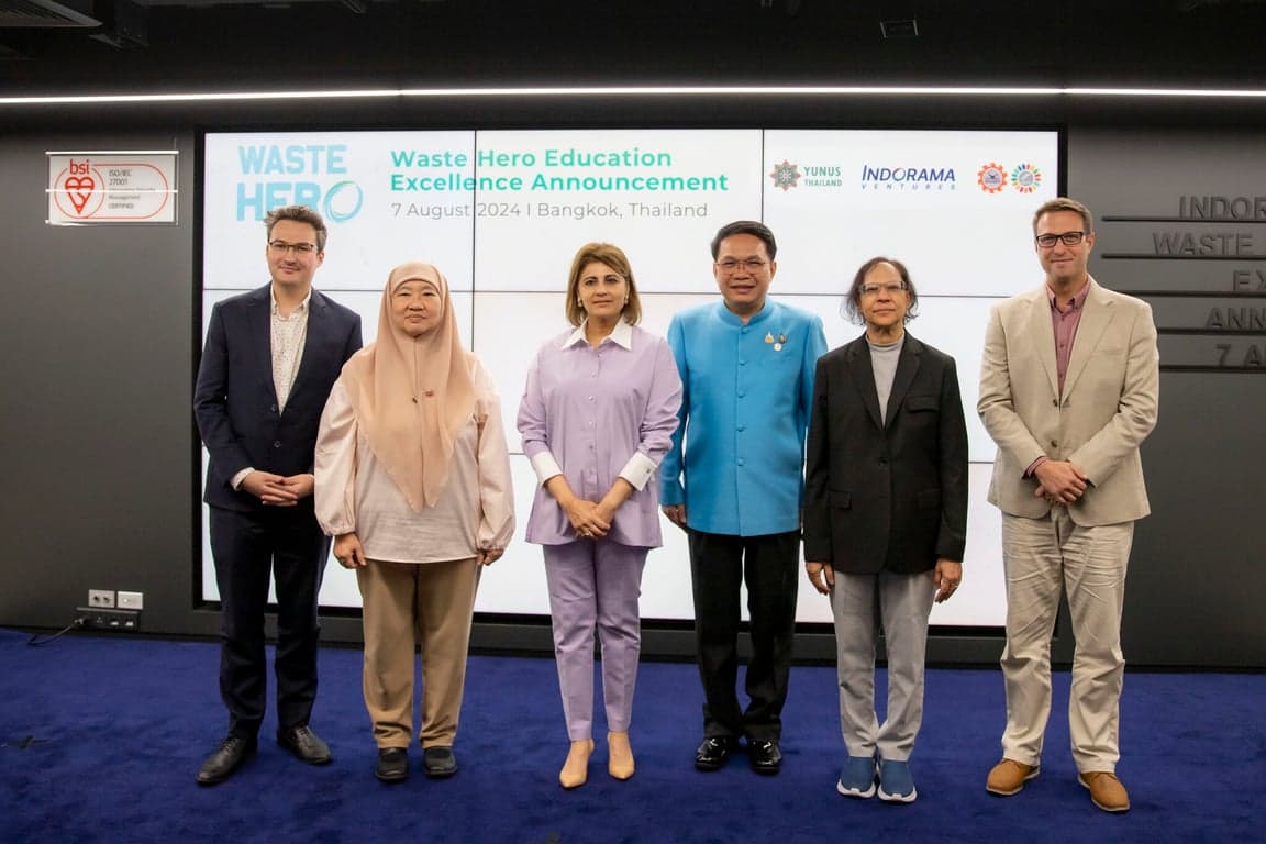 Yunus Thailand proudly participated in the "Waste Hero Education Excellence Announcement" event